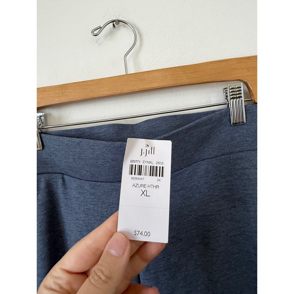 J.Jill Pure Jill Affinity Slim Leg Pants – Azure Heather – Women's XL – NWT - Picture 3 of 5